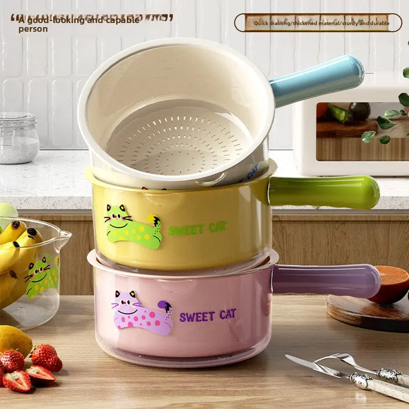 Multifunctional Plastic Draining Basket