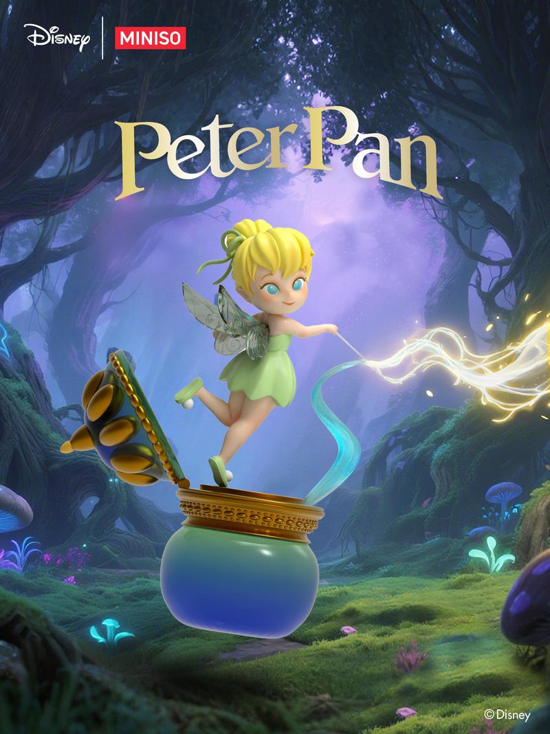 Disney Peter Pan Lost Treasures Series Functional Blind Box Figurines Disney Peter Pan Lost Treasures Series Functional Blind Box Figurines