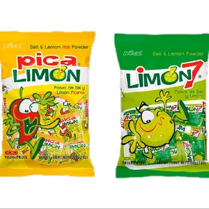 LIMON 7 - Lemon Salt Powder / 100 Pieces Bag /