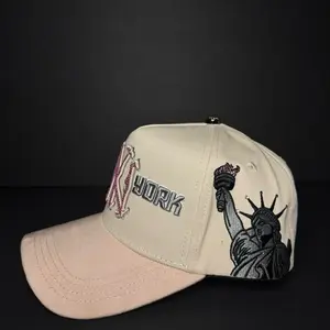 Premium highquality hat Ny light pink