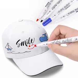 Watercolor Dual-Head Fabric Paint Pens, Washable DIY Shoe Drawing Markers, Perfect for Art Creation and Handmade Projects