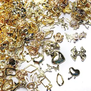 (GetIn5Days)3D Gold Charms