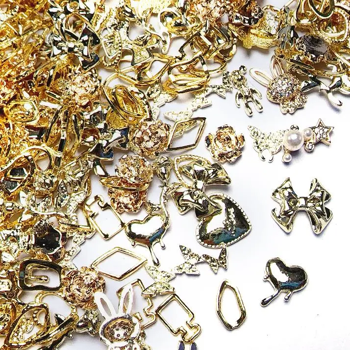 (GetIn5Days)3D Gold Charms