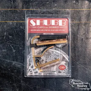 Shubb C6B Brass Dobro Capo