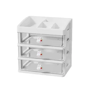 Multi-Layer Drawer Desktop Organizer, Storage for Office Supplies, Cosmetics, Files, Ideal for Desk and Vanity Table