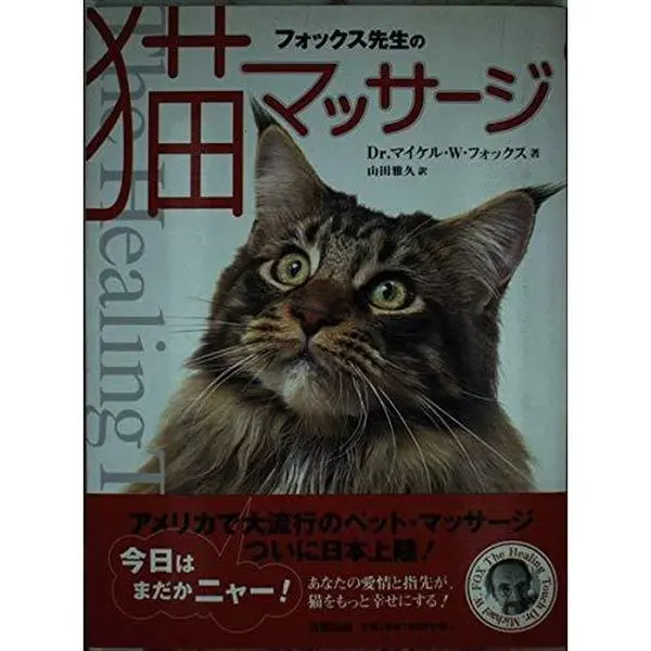 USED Book - Cat massage Fox teacher (1999) ISBN: 4883980030 [Japanese Import] by Michael W. Fox (Tankobon Hardcover)