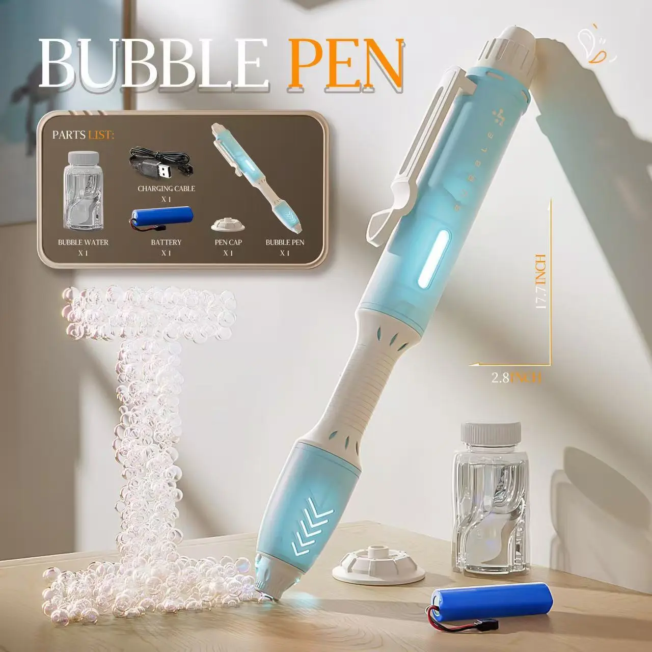 Mindscope BubbleFX LED Light Up Bubble Sculptor Pen