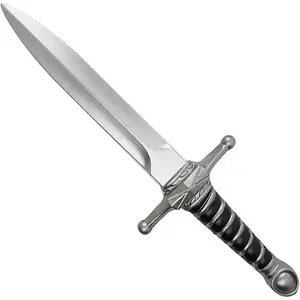 Foam Dagger – 15” PU Short Foam Sword for LARP, Cosplay & Safe Play – Realistic Lightweight Roleplay Weapon