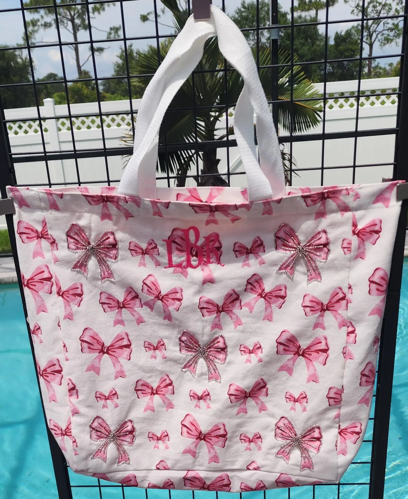 Personalized Embroidered Tote Bag | Custom Name or Monogram | Canvas Tote | Teacher Gift | Bridesmaid Gift | Custom Embroidery