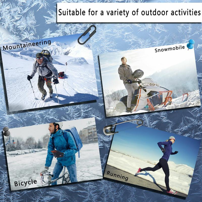   Dazone Warm Winter Gloves Unisex Windproof Waterproof Touchscreen Running Gloves Non-Slip Thermal Gloves for Men Women Running Driving Cycling Climbing Hiking