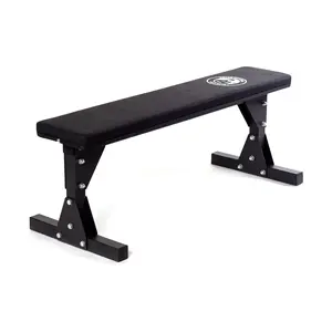 Flat Utility Weight Bench — Heavy Duty Steel Frame, 661LB Capacity