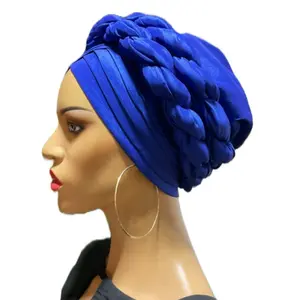 Double twist turban Head Wrap Head Scarf