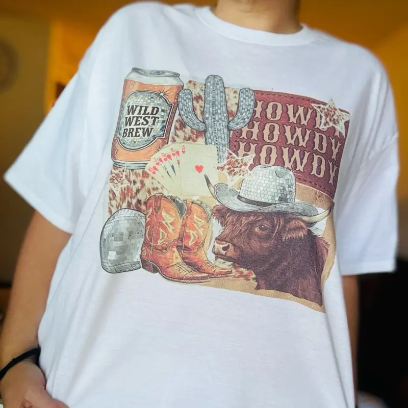 Howdy Highland Tee
