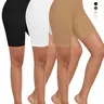 Slip Shorts for Under Dresses Women Minimalist Anti Chafing Seamless Smooth Elastic Fit Shaperwear Shorts Underwear Boyshorts Panties Under Shorts Womenswear