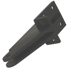 Barton Kramer  1.62 x 4.25 x 1.12 in. Bronze Plastic Jamb Bracket