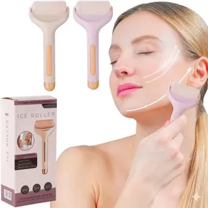 Ice Roller for Face,Eyes,Facial Massager Tool,Soothing Skin Care Tool,Cooling Skincare Device for Puffiness,At-Home Spa Gift for Women