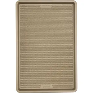 BestBake Nonstick Textured Carbon Steel Cookie Sheet, 11" x 17", Large Baking Sheet, Even Heating, Scratch-Resistant, Non-Toxic, Durable, Ideal for Baking and Sheet Pan Dinners