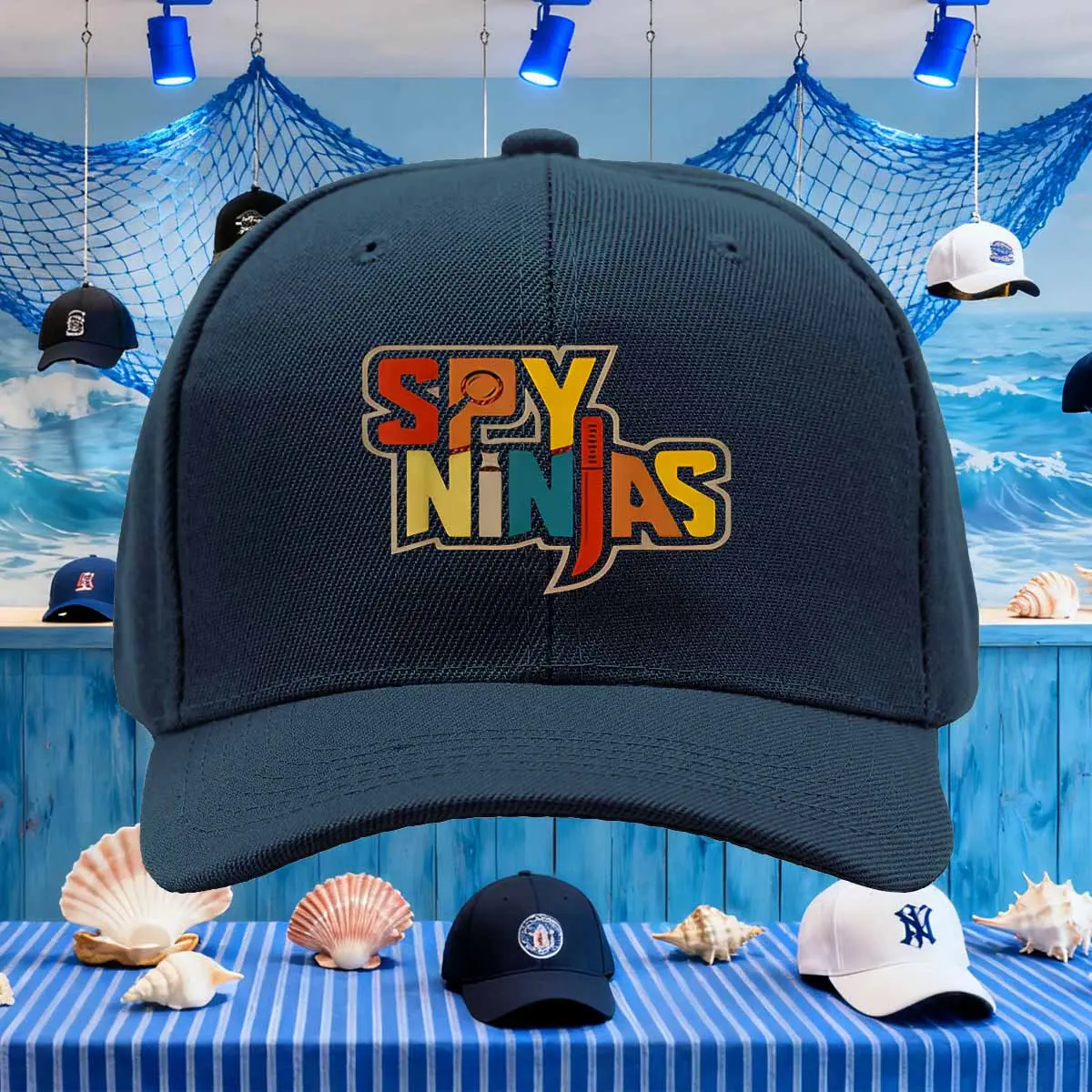 1pc Spy Ninja Baseball Cap - Adjustable Hip-Hop Hat, Breathable  Comfortable for Outdoor Activities