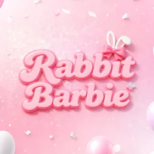 Rabbit Barbie shop logo