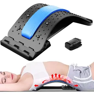 Stretcher For Lower Back Pain Relief,2024 Lower Back Stretcher,4-Level Adjustable Back Cracker,Spine Decompression for Lower Pain Relief