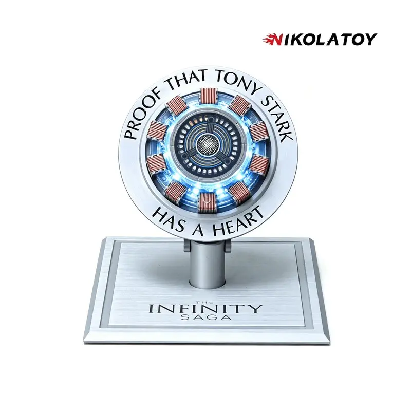 Nikolatoy Ark Core Reactor Electronic Toy, Metal-Alloy Build, Wireless Charger with LED Feature