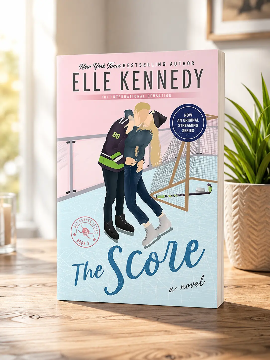 The Score by Elle Kennedy – Off-Campus Series Book 3, College Hockey Romance Novel, Sports Romance, Popular BookTok Read