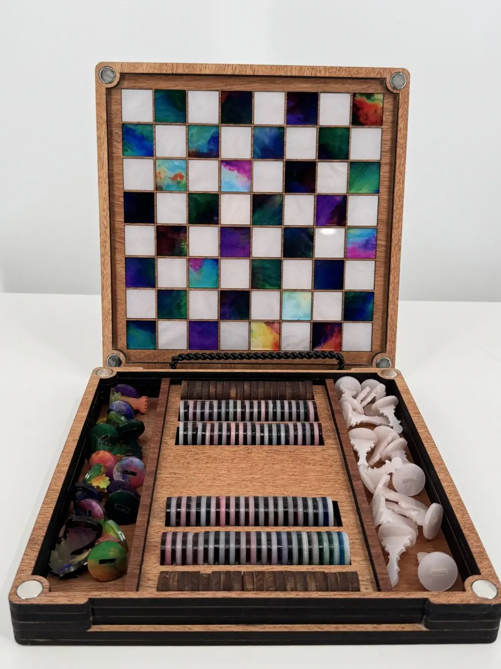 Chess Checkers Othello Game Board