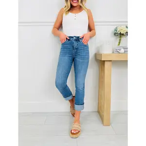 Meant For You Tummy Control Capri Jeans in Three Inseams