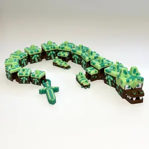 Earth Dragon - 3D Printed Articulating Figure