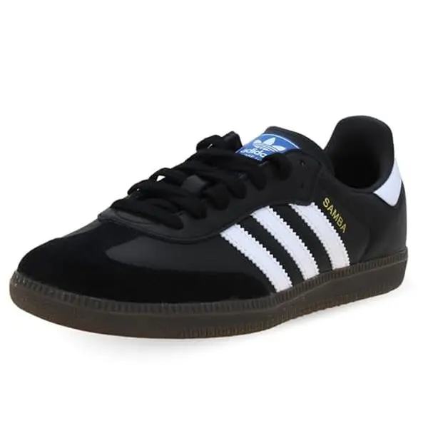 adidas Samba Og, Men's Sneaker, Core Black FTWR White Gum5, 10