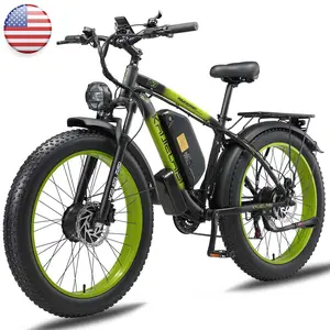 KAIJIELAISI Dual Motor Ebike Brushless 2000W Peak 48V 23Ah Removable Bicycle Electric Bike 26 Inch Mountain Ebike 21 Speed Electric Dirt E Bikes Front Suspension UL Certified ebycco  e  bike 28  m  ph  e  bike 2  seat  electric  bike e bike adventure bike