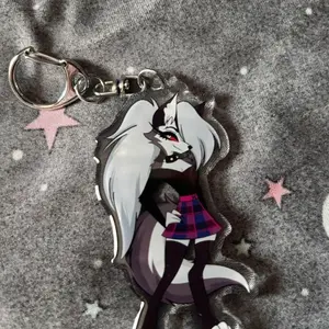 Helluva Boss Loona Keychain: Acrylic Charm