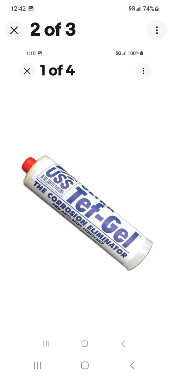 TG-16 Ultra Tef-Gel   Corrosion Eliminator And Anti-Seize Lubrican 16oz Tub