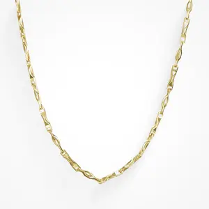 EVRY JEWELS Gold or Silver Plated Women's Hypoallergenic F That Necklace