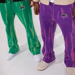 Candy Green / Eggplant Sweatpants