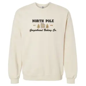 Gingerbread Bakery, Gingerbread Shirt, North Pole Sweatshirt, Cookie Tester Sweater, Couple Holiday Sweatshirt, Embroidery Winter Crewneck