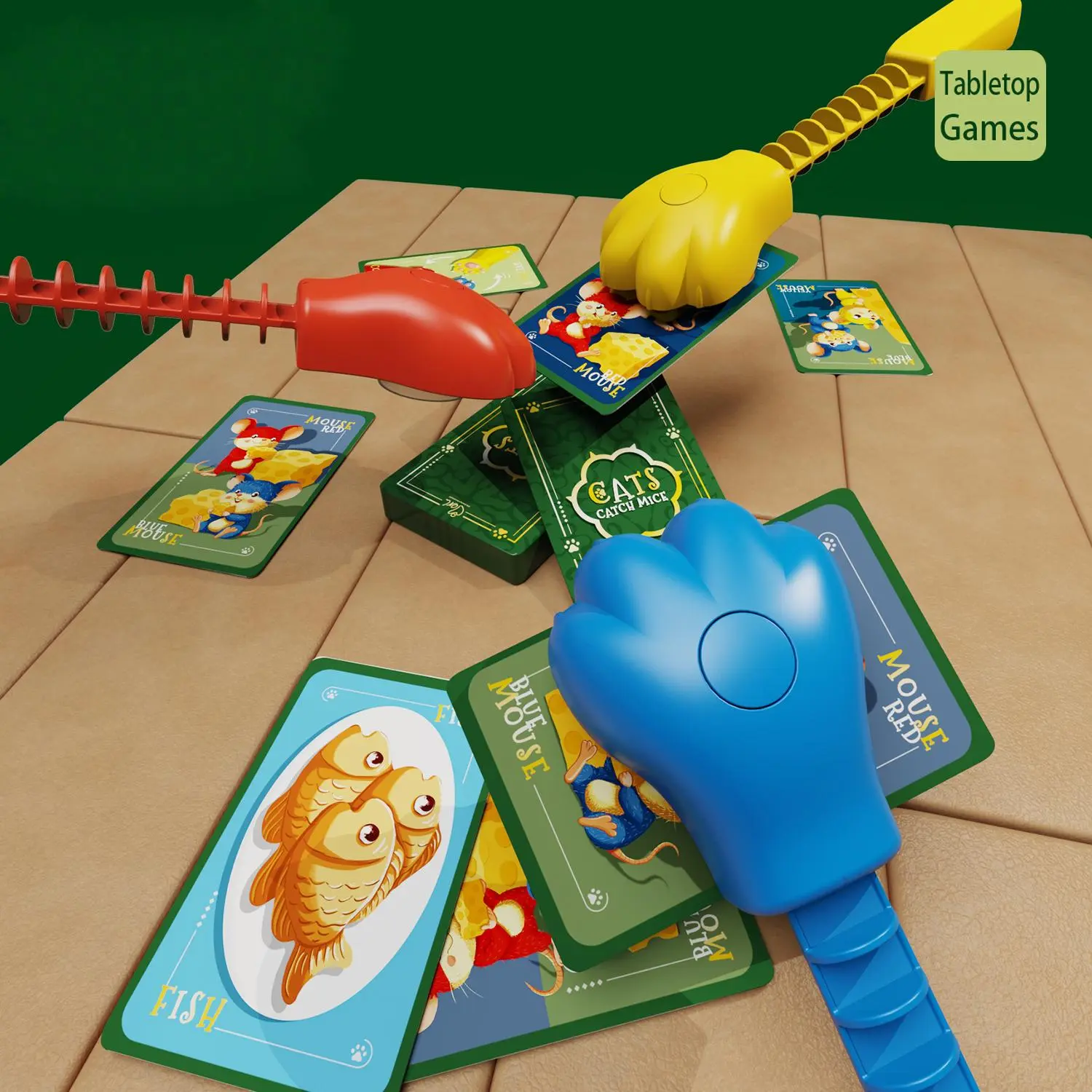 Cat & Mouse Card Game – Exciting Parent-Child Interactive Toy for Kids and Adults, Boost Focus, Brain Power & Strategic Thinking, Perfect Holiday Gift for Family Fun & Skill Building Tabletop Games tiktokshopbacktoschool