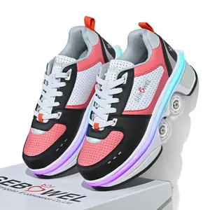 SEBOWEL Roller Skates Multi-functionRoller Skates Adult 2-in-1 TransformerRoller Skates Men's and Women'sRoller Skates Sports shoes Valentine'sDay Gift Christmas Gift shoeswithwheels
