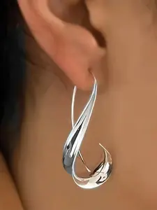 Vintage Geometric Design Dangle Earrings, Statement Earrings, Fashionable Jewelry for Women, Trendy All-match & Exquisite Jewelry for Birthday Gift