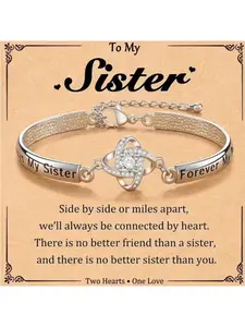 1 Piece Silver Heart Shape Key Pendant Bracelet, Bracelet for Women, 13 Small Pendants, Bohemian Style, Shiny Delicate Silver, Fashion Jewelry Accessories for Women, Fashion Gifts, Birthday Gifts, Bracelet Statements, Xoxo Style Bracelet