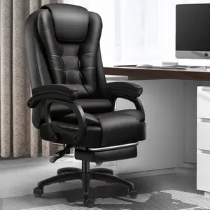 【Mother's Day】Big and Tall Office Chair Home Computer Chairs Office Gaming Chairs Big and Tall Desk Chair Back Support Computer Desk Chair Ergonomic High Back Chair Managerial Executive Desk Chair with Footrest.