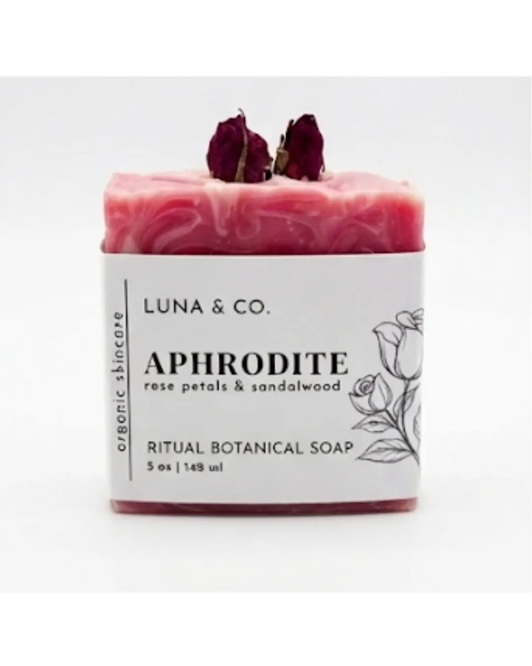 Rose & Sandalwood Natural Soap - Aphrodite