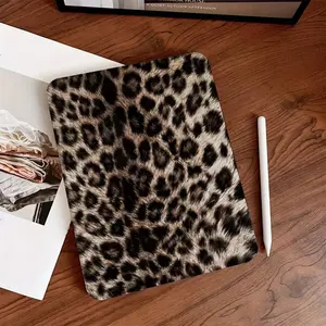 Classic Leopard-Print Tablet Case With Soft, Shock-Absorbing Protection, Pen Slot, Ultra-Thin , Stand Function, And Auto-Wake Feature. Compatible With IPad 9.7/10.2/10.9/11/12.9, 10th Gen, Air 11, Air 4/5/6, And Galaxy A7/A8/A9+/S6/S7/S8/S9/S9FE/S10+