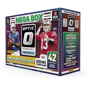 2023 Panini Donruss Optic Football Hobby Mega Box Cards (Red Hyper Parallels)