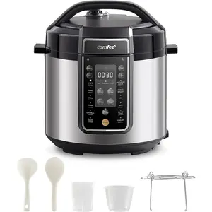 Pressure cooker 6 quart with 13 cooking functions olla de presion nonstick pot yogurt maker rice cooker slow cooker saut steamer healthy ceramic inner pot