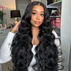 BGMgirl Loose Wave 7x5 Lace Wear Go Glueless Wig Pre Bleached Knots Pre Plucked Hairline Pre Cut Lace 180% Density 100% Human Hair Beginner Friendly Clearance Sale
