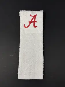 Alabama Crimson Tide College Football QB Game Towel Football White Cotton New