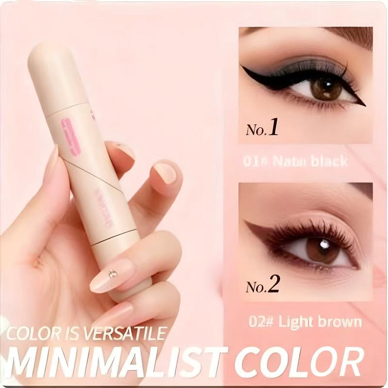 Rotating Eyeliner Marker Pen Dual-Head Design with Wing Marker Quick-Dry Long-Lasting Smudge-Proof for Easy Cat Eye Sharp Winged Lines All-Day Makeup Wear TikTokShopBlackFriday Thanksgiving hostess gifts Christmas gifts