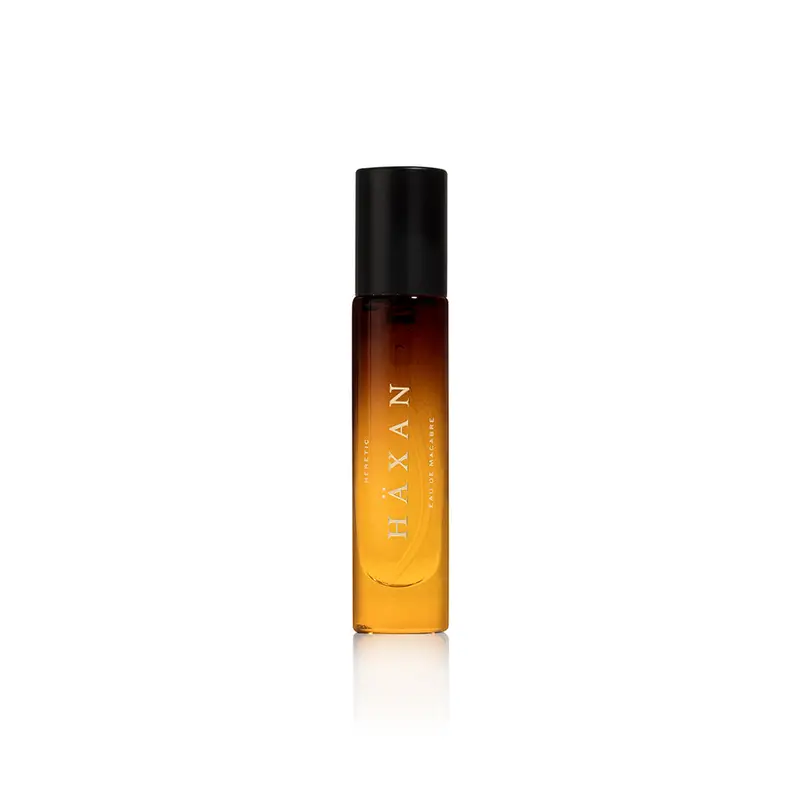HAXAN Eau de Parfum Travel Size - Floral Woody Fragrance with White Musks, Turkish Rose, Fossilized Amber for Intuitive Spell-Weavers