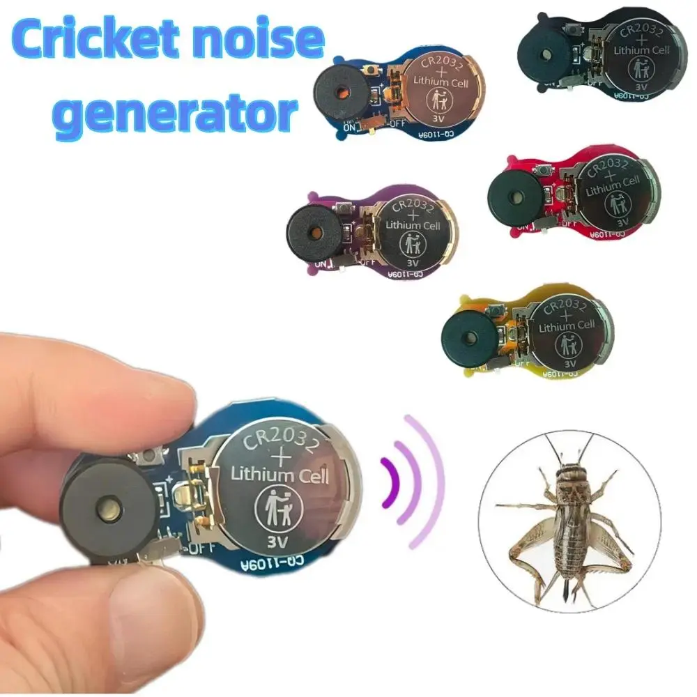 1PCS Hidden Cricket Noise Maker Prank Gadget, Portable Casual Stress Relief Toy, Long-Lasting Funny Trick Gag for Office, Home Desk, Casual Stress Relief Toys